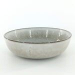 19.5cm Ceramic Bowl - Speckled Grey Reactive Glaze