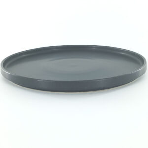 26cm Ceramic Dinner Plate - Matte Grey