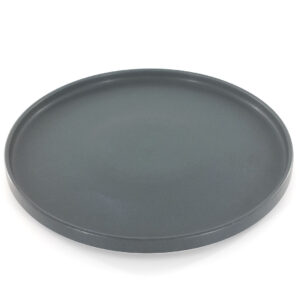 26cm Ceramic Dinner Plate - Matte Grey