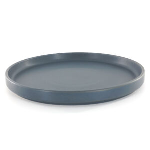 21.5cm Ceramic Side Plate - Matte Grey