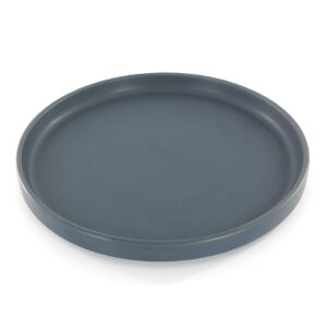 21.5cm Ceramic Side Plate - Matte Grey