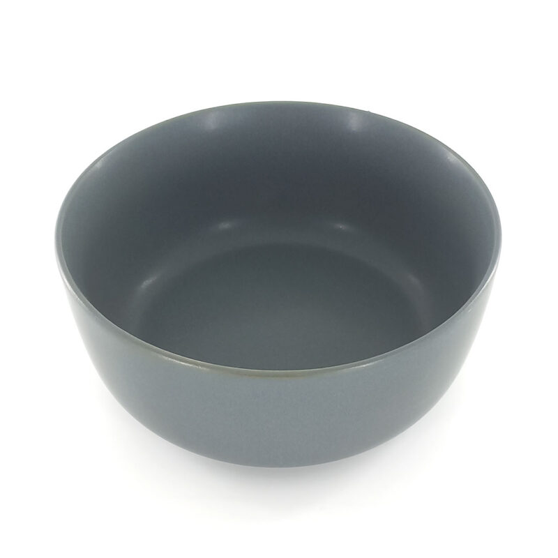 15.5cm Ceramic Bowl - Matte Grey