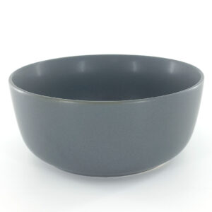 15.5cm Ceramic Bowl - Matte Grey