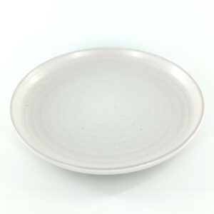 21cm Ceramic Side Plate – Textured Ridged Design