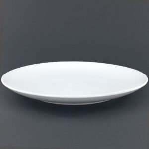 27.5cm Ceramic Dinner Plate - Matte White