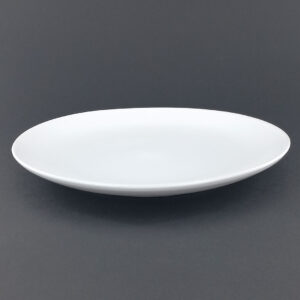 21cm Ceramic Side Plate - Matte White
