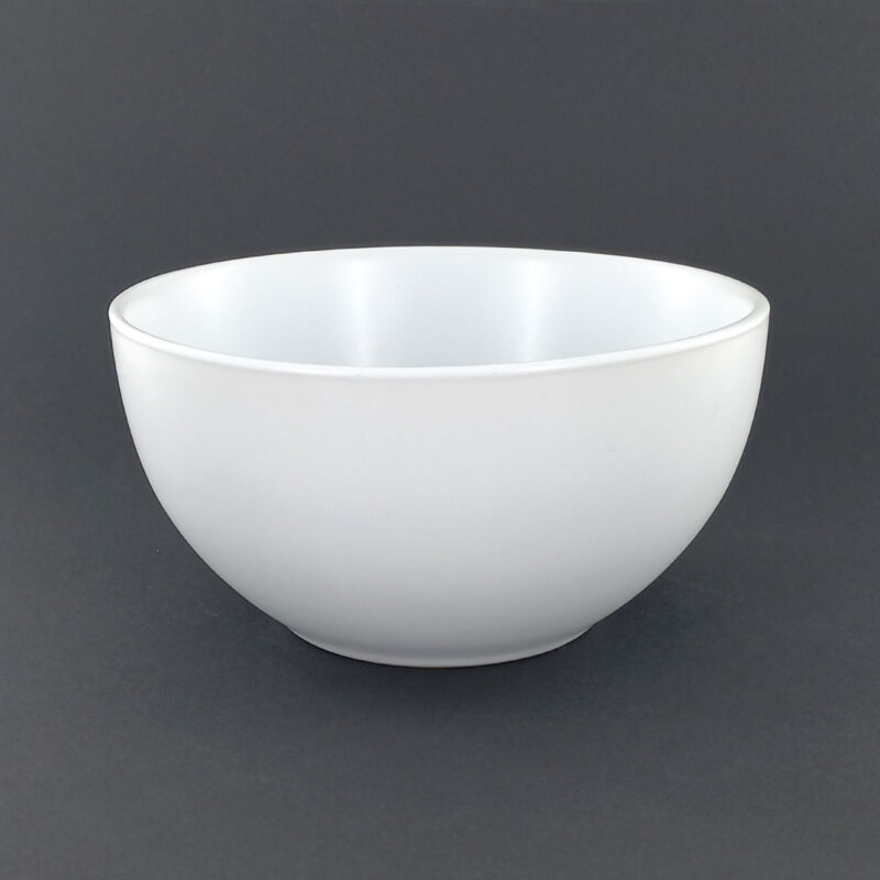14.5cm Ceramic Bowl - Matte White