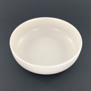 21cm Ceramic Deep Plate - Light Matt Beige