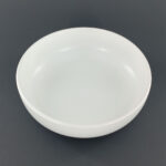 21cm Ceramic Deep Plate - Matte White
