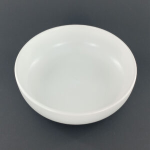 21cm Ceramic Deep Plate - Matte White