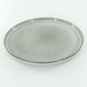 Ceramic-Dinner-Plate-Speckled-Grey-Reactive-Glaze