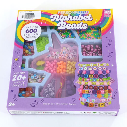 DIY Alphabet Beads Jewellery Making Kit