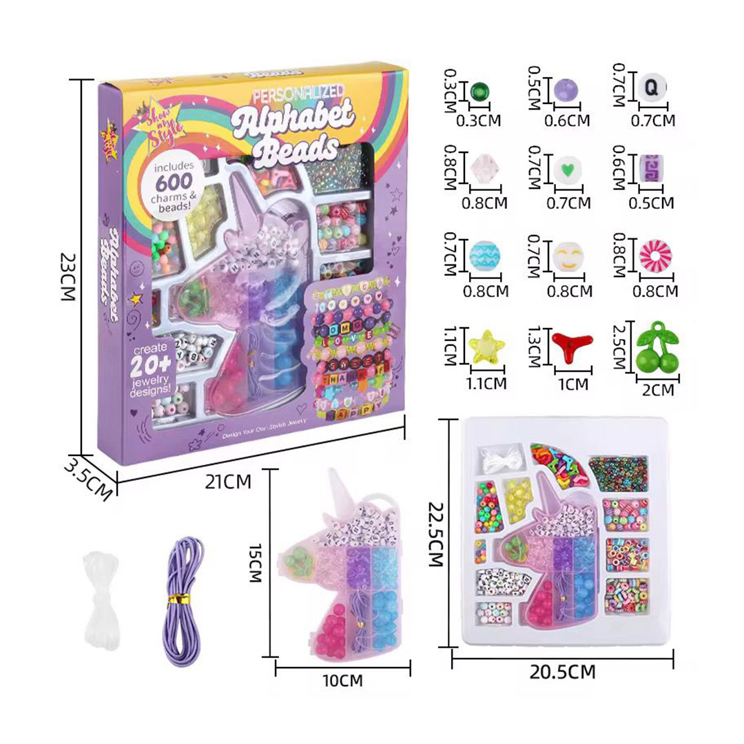 DIY Alphabet Beads Jewellery Making Kit