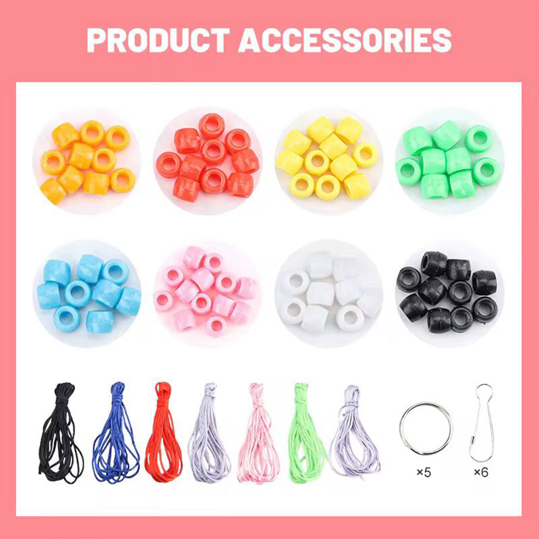 DIY Bead Pets Kit - Makes 10 Animal Keychain Charms