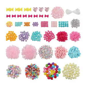 DIY Bracelet Kit for Girls - Emoticon & Letter Beads