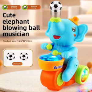 Musical Elephant Drumming Toy