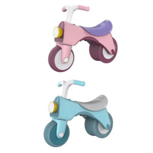 Kids Balance Bike with LED Light & Music - Wide Wheels