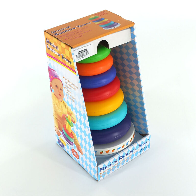 Musical Rainbow Stacking Toy