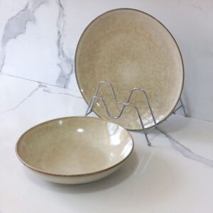 speckled-beige-plate-and-bowl