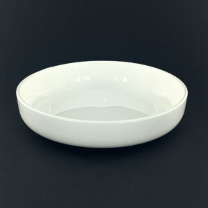 20cm-white-ceramic-deep-plate-3 20cm Glossy White Ceramic Deep Plate