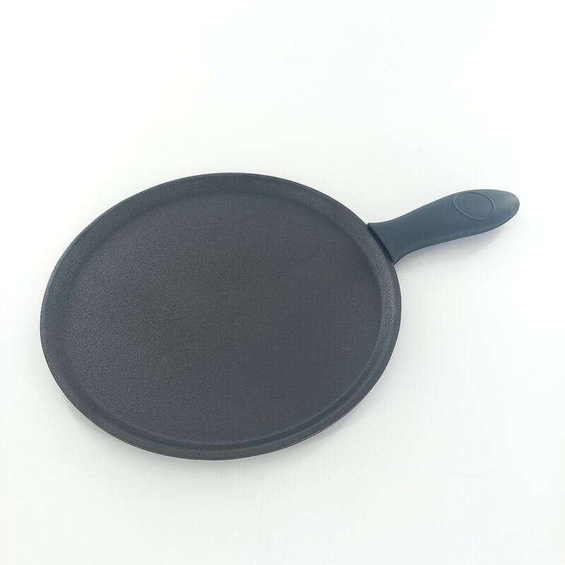 28cm Heavy Duty Pre-Seasoned Cast Iron Pan / Flat Tawa - Homeway