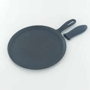 28cm Heavy Duty Pre-Seasoned Cast Iron Pan / Flat Tawa - Homeway