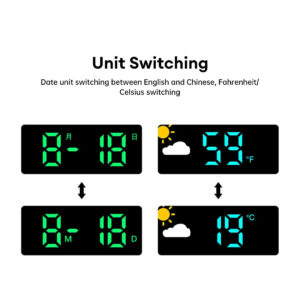 Digital Clock with Large Display