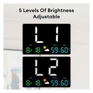 Digital Clock with Large Display