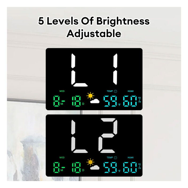Digital Clock with Large Display