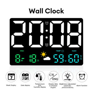 Digital Clock with Large Display