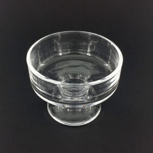 6pc 220ml Clear Glass Ice Cream Bowl Set