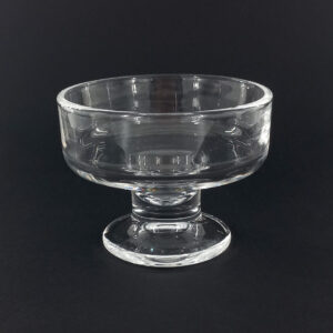 6pc 220ml Clear Glass Ice Cream Bowl Set