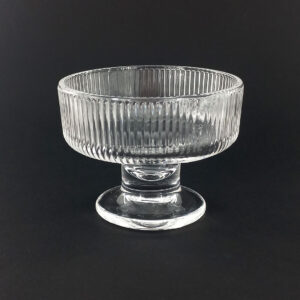 6pc Ice Cream Bowl Set - Ribbed Design