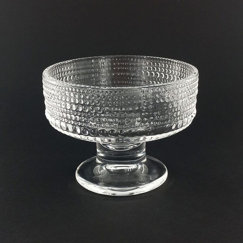 0505-ice-cream-bowl-6 6pc Glass Ice Cream Bowl Set - Bubble Textured Design