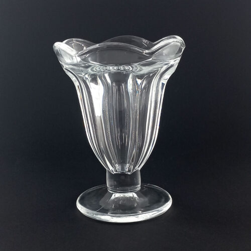 2pc 185ml Flared Glass Ice Cream Bowl Set