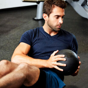 Rubber Slam Ball – Non-Bounce Weighted Medicine Ball, 2 to 15kg