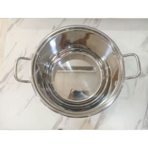 Large Stainless Steel Pots with Induction Base