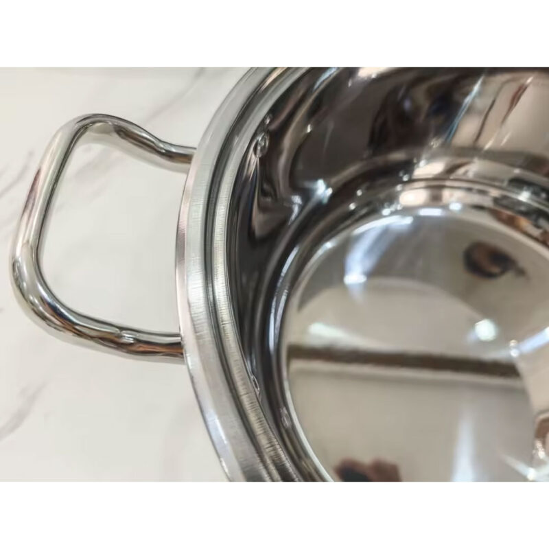 Large Stainless Steel Pots with Induction Base