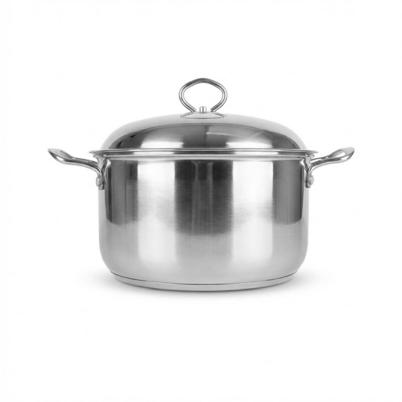 Stainless Steel Pot with Induction Base