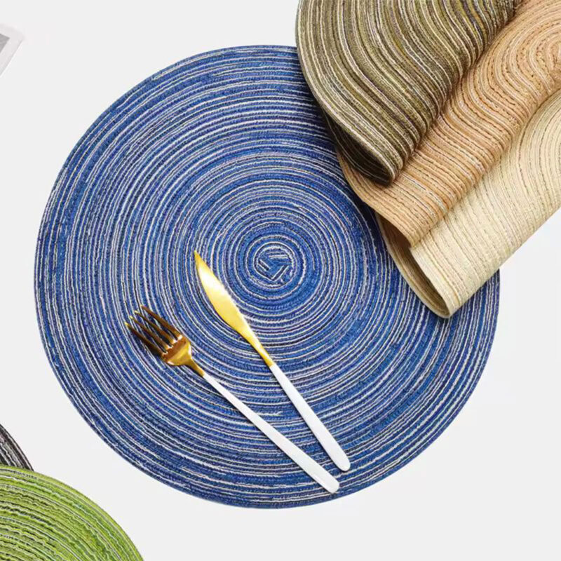 38cm Round Woven Placemat