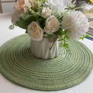 38cm Round Woven Placemat