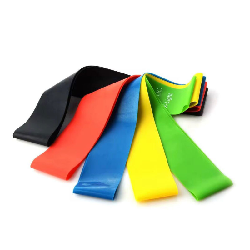 5pc Mini Loop Resistance Band Set with 5 Intensity Levels