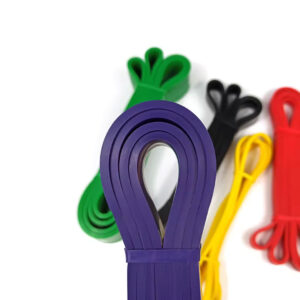6pc Long Loop Resistance Band Set for Strength Training - 4 to 79 kg