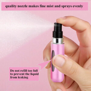 Mini Refillable Perfume Bottle for Travel – 5ml Atomizer