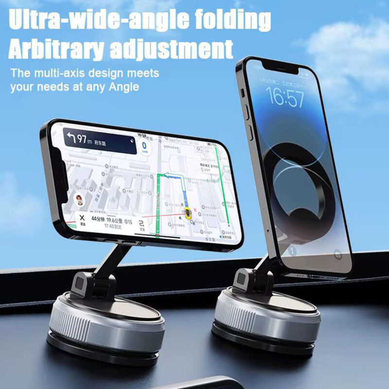 360° Rotatable Vacuum Magnetic Phone Holder