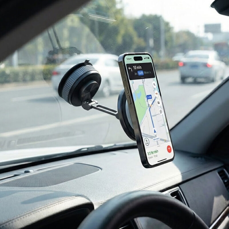 360° Rotatable Vacuum Magnetic Phone Holder