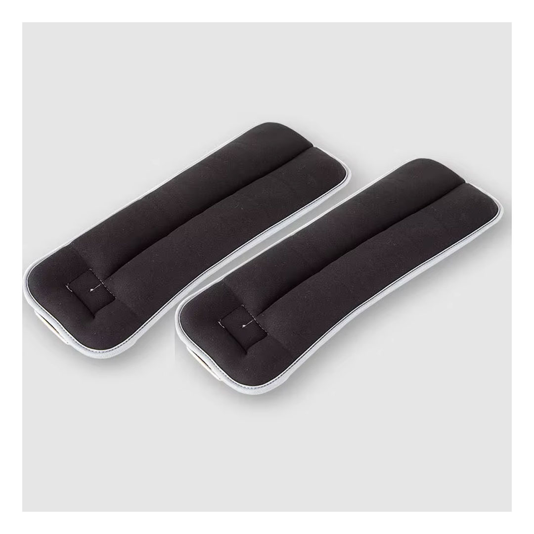 Ankle Weights - Soft Neoprene, 1 to 3kg Pair