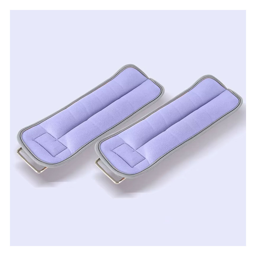 Ankle Weights - Soft Neoprene, 1 to 3kg Pair