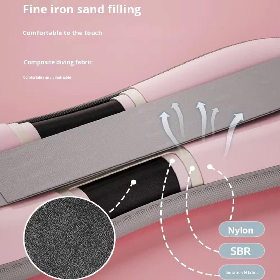 Ankle Weights - Soft Neoprene, 1 to 3kg Pair