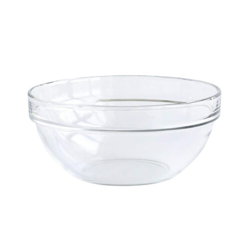 Clear Glass Stack Bowls - 6 to 23cm
